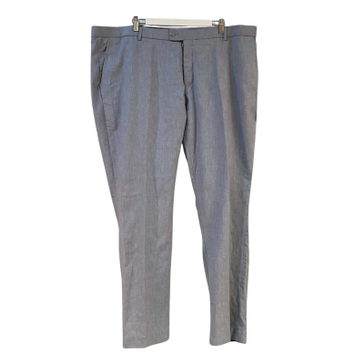 Conner Mens Size 44 Linen Blend Dress Pants Blue BNWT 