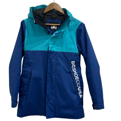 DC Shoes Unisex  Size 12 / L Raincoat / Winter Jacket Blue / Teal 