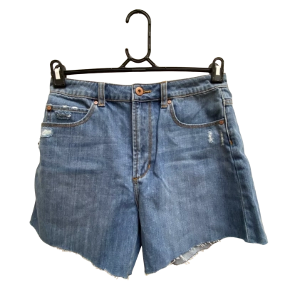 Articles of Society Womens  Size 11 / 29 High Wasted Shorts Blue 