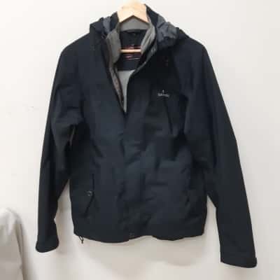 Kathmandu Ngx2 Waterproof Hooded Jacket Black  