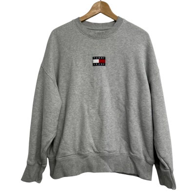 Tommy Jeans Mens Size M Grey Jumper