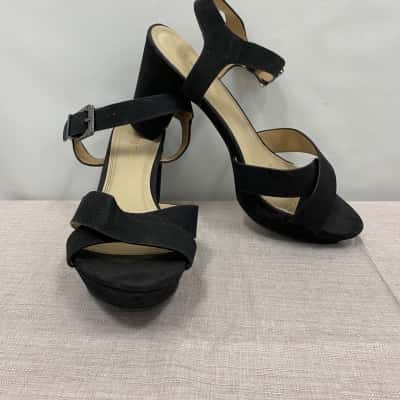 City Chic Women's Block Heels Size 43 Black  