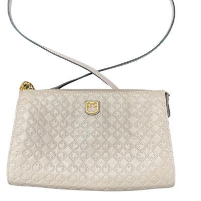 Furla Belvadere Cross Body Bag Beige / Gold 