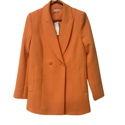 Womens Kookai Size 34 Blazer Orange 
