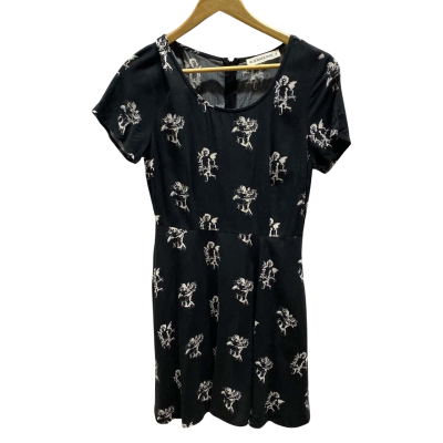 Black Friday Womens  Size 8 Black Pattern Dress