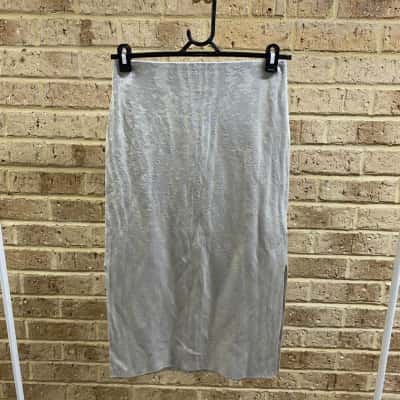 COS Womens cream patterned skirt Size XS 