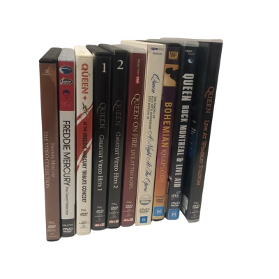Queen and Freddy Mercury DVD Media Bungle Region 4