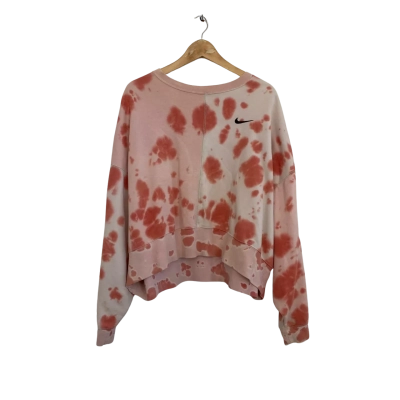 Nike Womens  Size L Jumper Pink  / White 