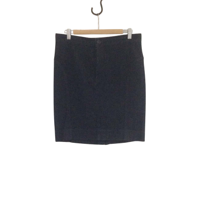 Banana Republic Womens  Size 28 Denim Skirt Black  