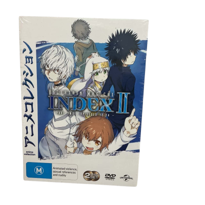  Anime -  A Certain magical Index  Part 2 (Episodes 13-24) 2015