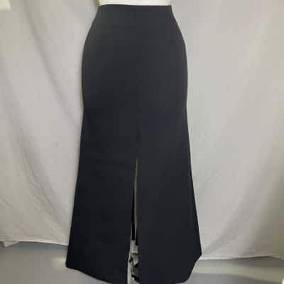 MAJ’R LABEL Size 6 A-Line Skirt Black  