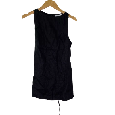 Witchery Womens  Size 6 Singlet Top Black  