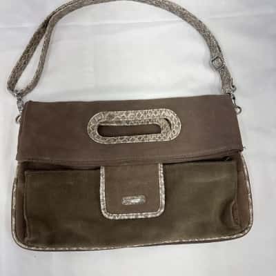 Carpisa Vera Pelle Womens Shoulder Bag Brown 