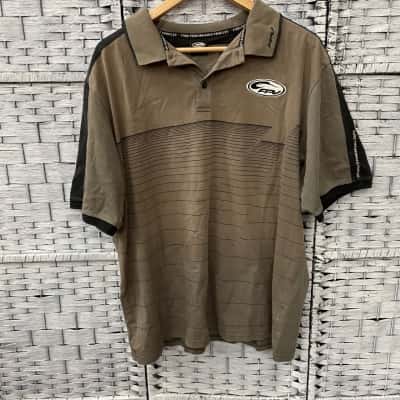 Ford performance vehicles  Mens  Size XXL Polo Shirt Black  / Brown 