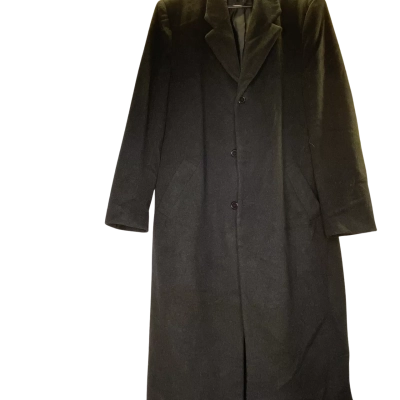 John Robert Mens  Size L Winter Coat Black  