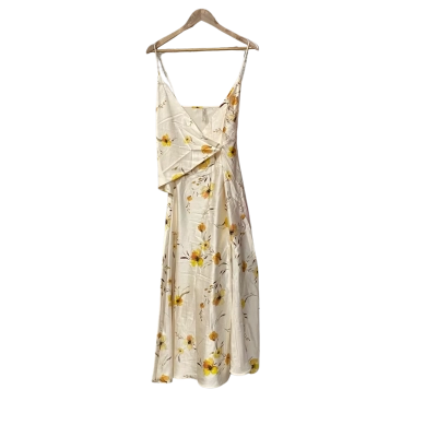 Bec & Bridge Womens  Size 10 Floral Maxi Dress Floral / Yellow 