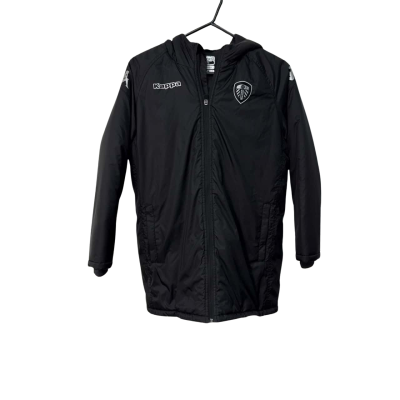 Kappa LUFC Size 12 puffa Jacket Black  