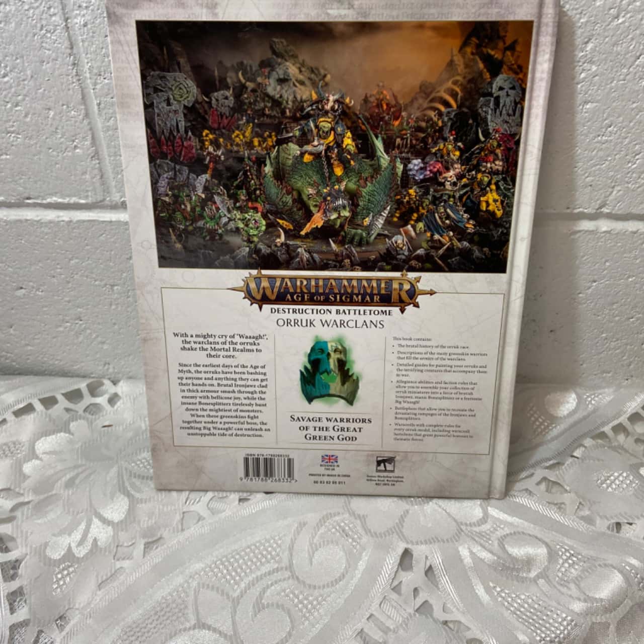 Magazine Warhammer Stormbringer - Orruk Warclans - Figurines Et Contenu Pour Le Jeu