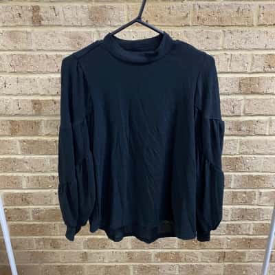 Katies Womens  KATIES KNIT TOPS LONG SLEEVE TOP Size S 