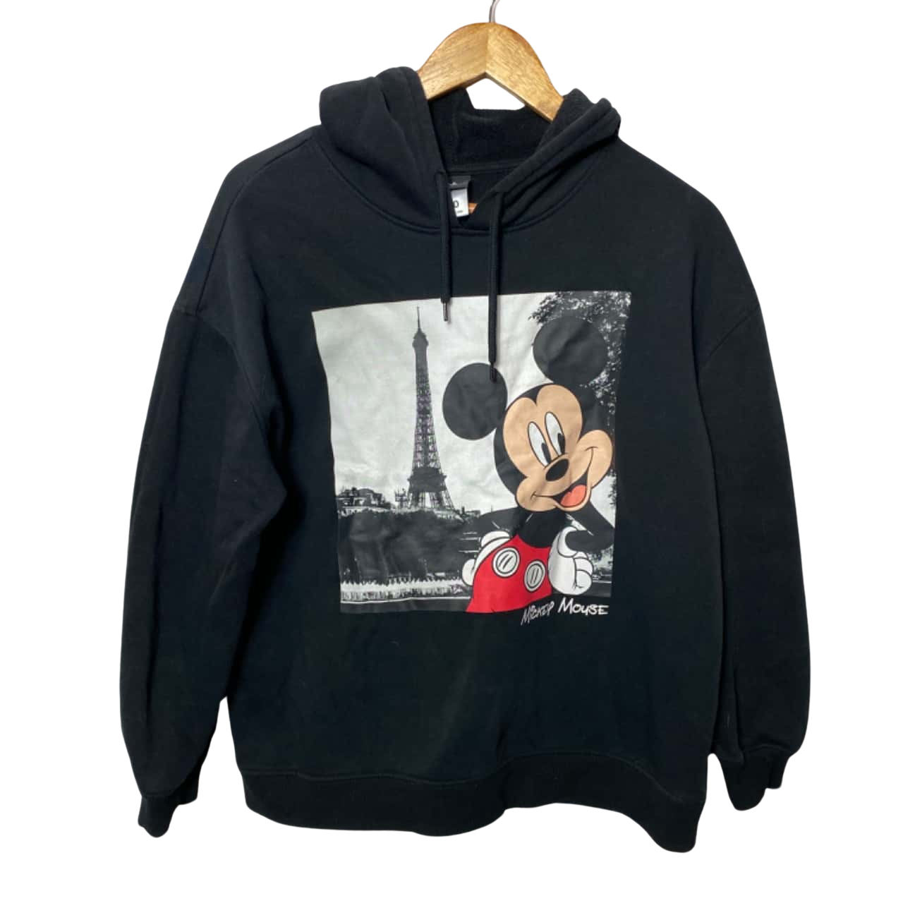 Women’s Disney Mickey Mouse Size 10 Black / Print Hoodie