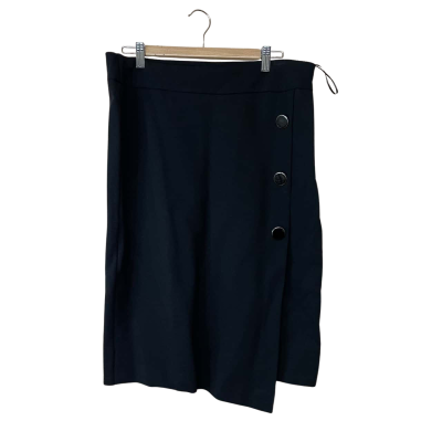 Brand New - Liz Jordan Black Pencil Skirt - Size 14