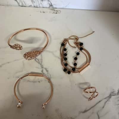 Mimco Womens Bracelet / Ring Rose Gold 