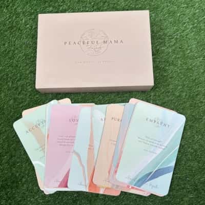 Peaceful Mama Project Intentions CardS (Boxed)