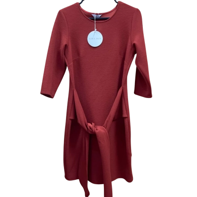 Ezra Blu Womens  Dress Size 12 Burnt Orange 