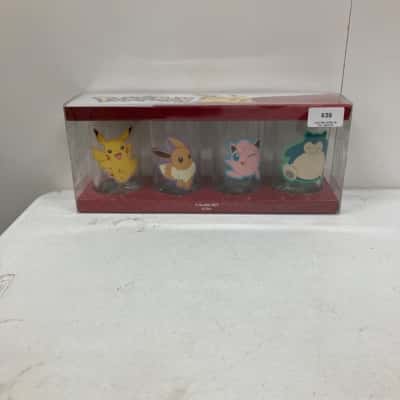 Pokémon 4 Glass Set 