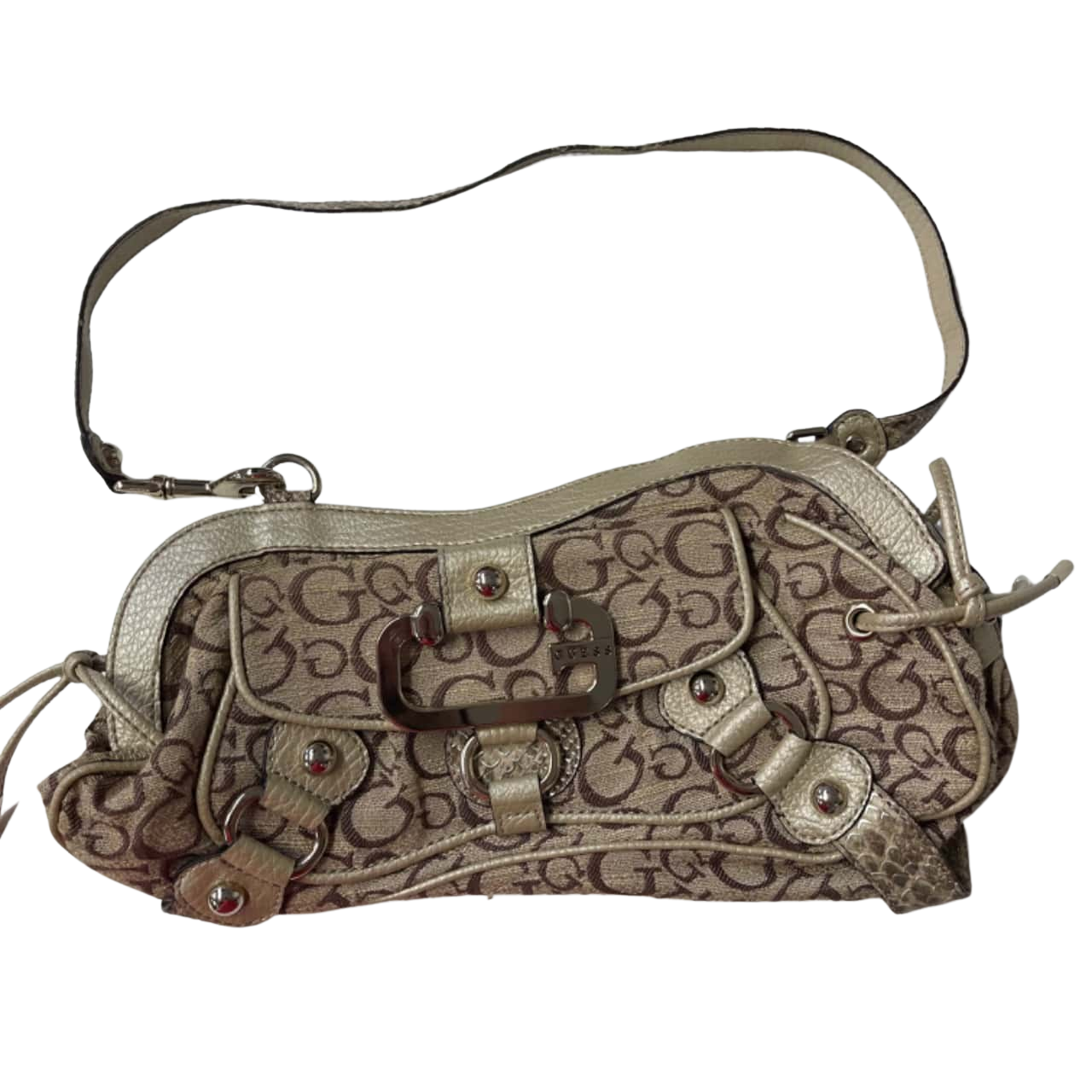 ✨極美品✨ ゲス GUESS Y2K ハンドバッグ 希少 金具 ✨極美品✨ ゲス GUESS Y2K ハンドバッグ 希少 金具 Vintage Guess