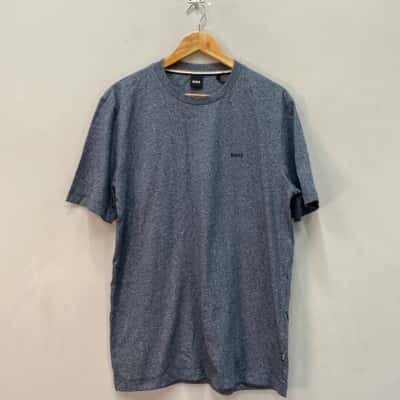 Boss Hugo Boss Mens  Size L Short Sleeve T-shirt Grey 