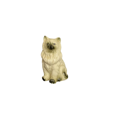 Ceramic Cat Figure