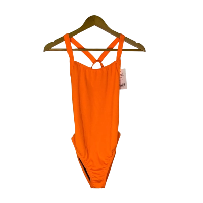 Kozii Womens  Size 10 Onepiece Bathers Black  / Orange 