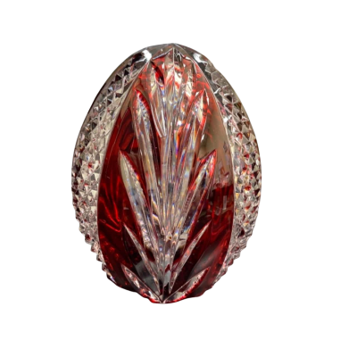 Vintage Janik Maria Crystal Egg