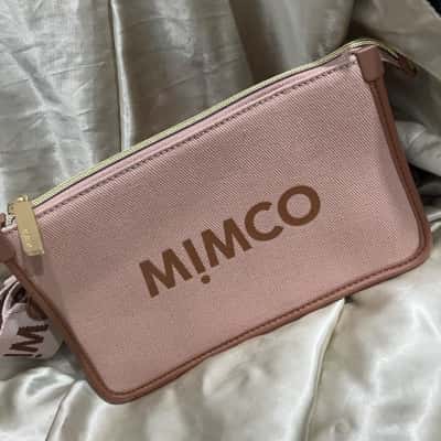 Mimco Womens Cross Body Bag Beige / Nude 