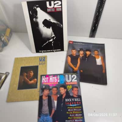 U2 Fan Bundle Vintage 4pcs 