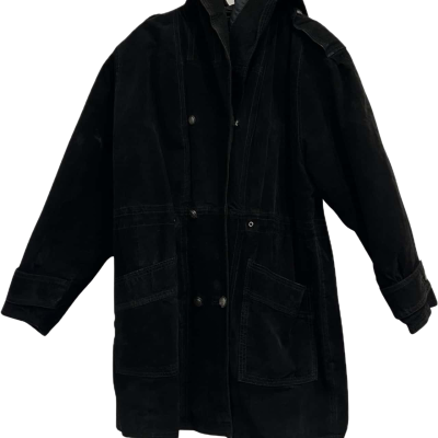 G III Unisex  Size L Hooded Jacket Black  
