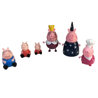Peppa Pig Figures as pictured