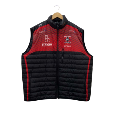S-Trend Mens  Size XXL Puffer Black  / Red Eastlake Football