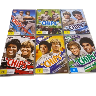 1977-83 Chips 6 Season Series DVD- see description