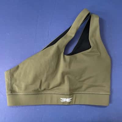 Elite Eleven Womens  Size S Khaki Bralette