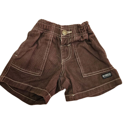 Ghanda Kids  Size 1 Shorts Brown 