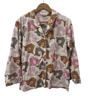 Peter Alexander Womens  Size M Pyjama Top Multicoloured 