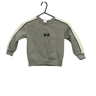  Cracked Soda Crewneck Size 4 Jumper Grey 
