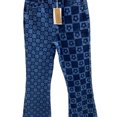 Ghanda Womens  Jeans Size 8 / S Black  / Blue 