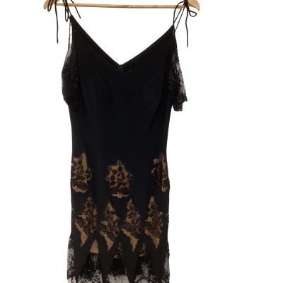 Chris Kole Crisada Womens  Size 4 Cocktail Dress Black  