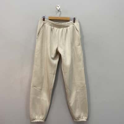Rockwear Womens  Size 12 Polar Fleece Track Pants Natural 