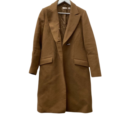 Sass & Bide Womens Size 6 Winter Coat Brown 