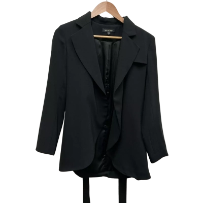 Gasp Womens  Size 8 Black jacket