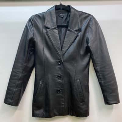PEARL Leather Jacket Size S Made In Australia 
